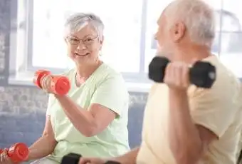 Old People Working Out