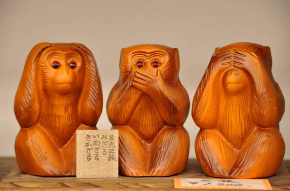 The Three Wise Monkeys Japan