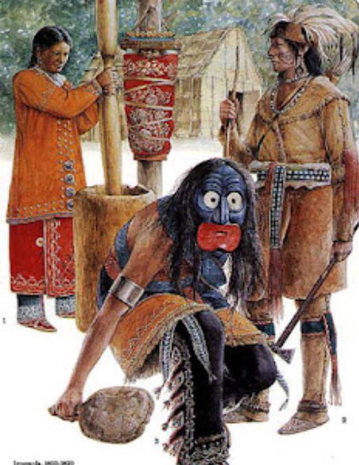 The Spirit Monkey Of Iroquois Legend North America