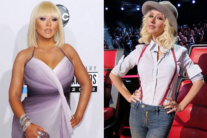 Christina Aguilera – Chanteuse, 18 Kilos